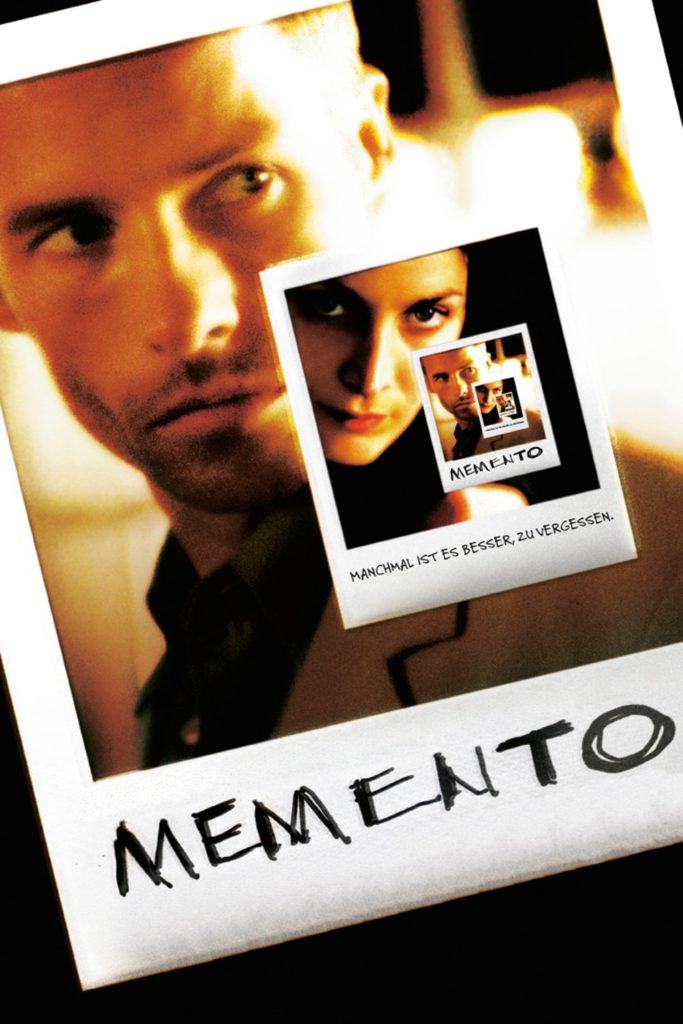 Plakat von "Memento"