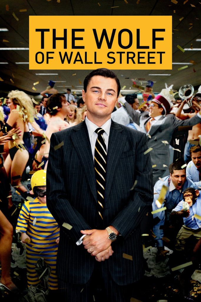 Plakat von "The Wolf of Wall Street"