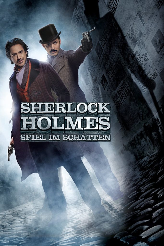 Plakat von "Sherlock Holmes - Spiel im Schatten"